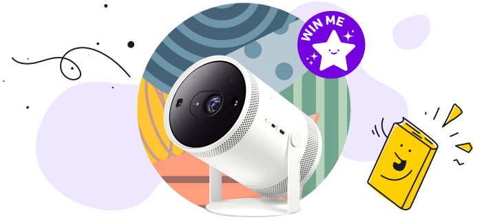 Enter the game and win a mobile projector - Samsung Freestyle!